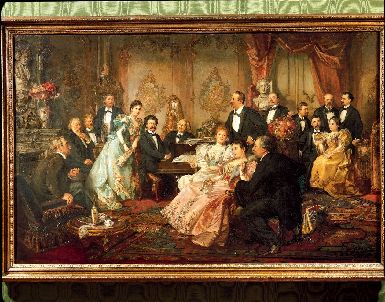 Eine Nacht mit Johann Strauss von Franz von Bayros
