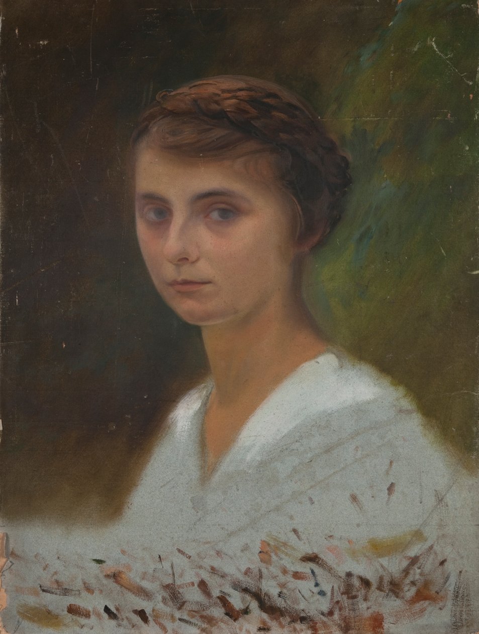 Therese von Matsch, die Tochter des Künstlers von Franz von Matsch