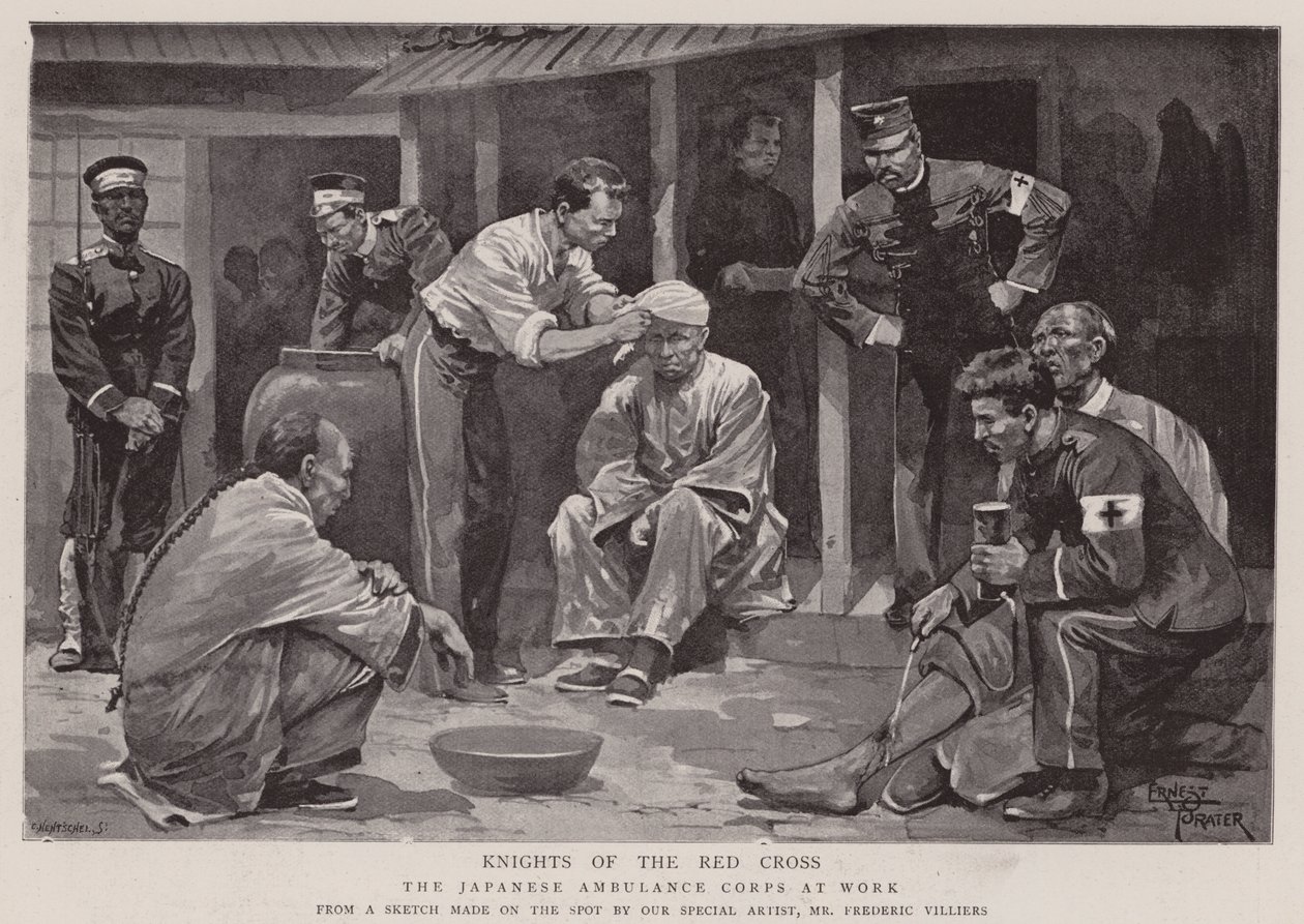 Ritter des Roten Kreuzes von Frederic (after) Villiers