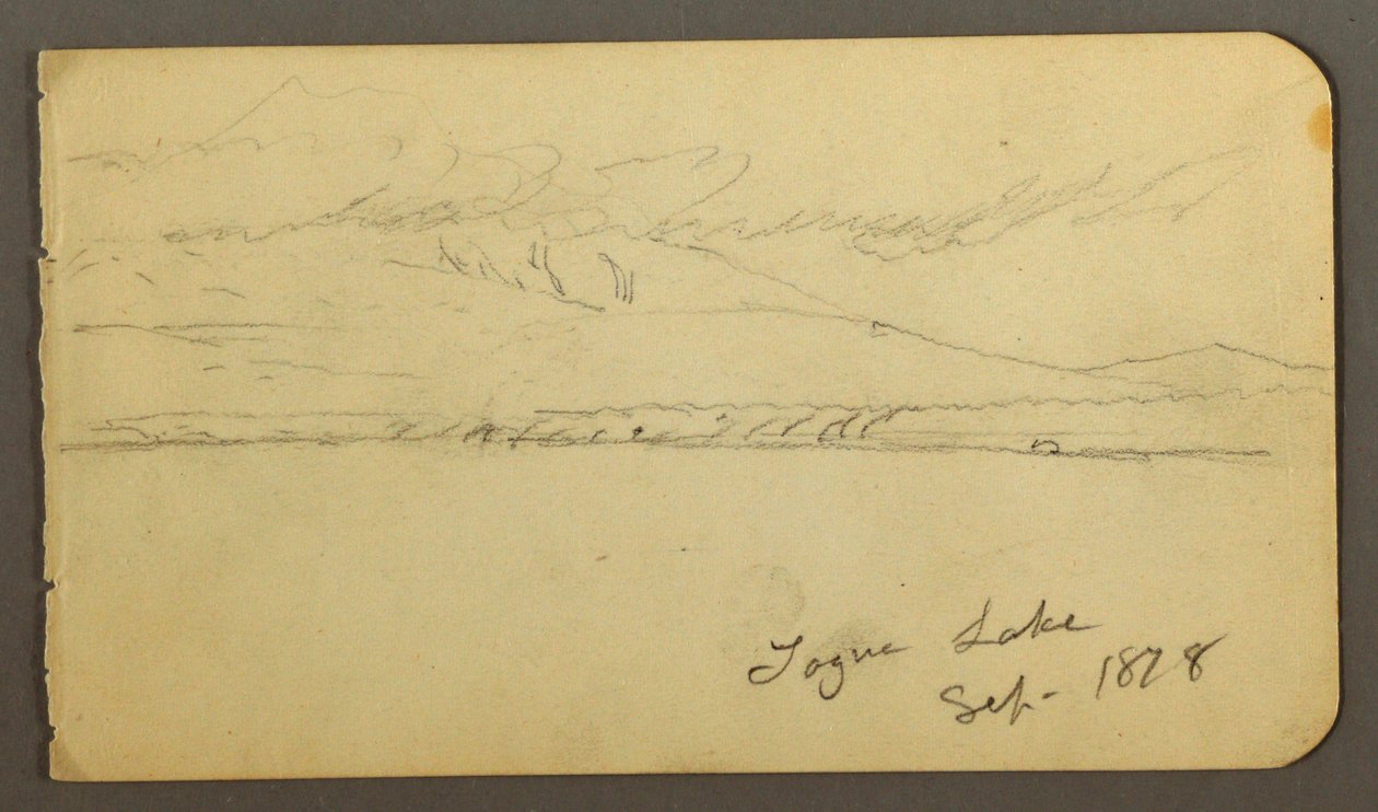 Wolkenverhangener Mt. Katahdin, 1878 von Frederic Edwin Church
