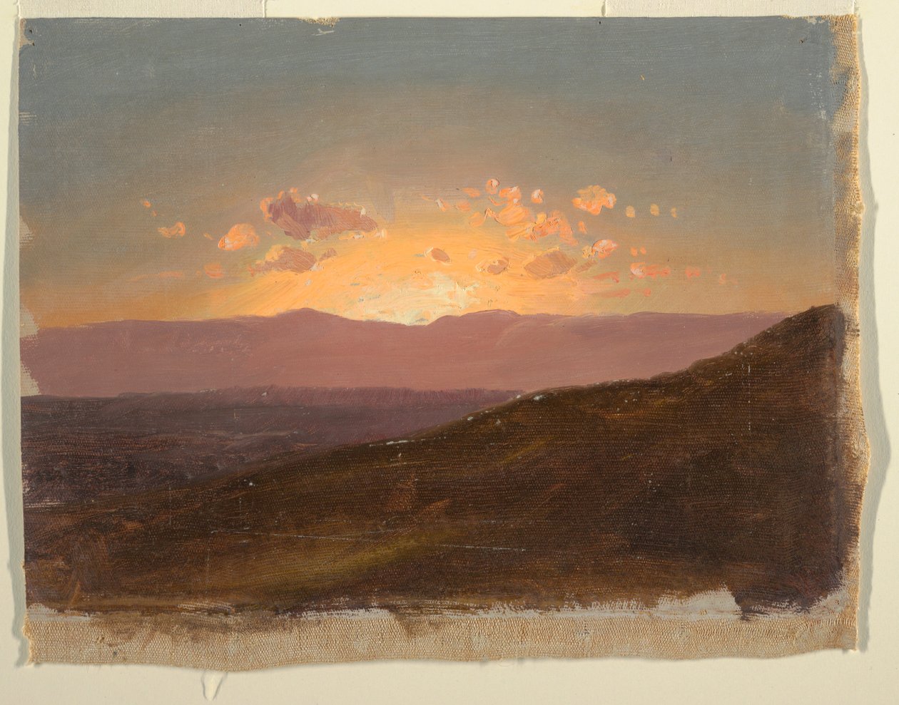 Blick über das Hudson Valley, 14. August 1867? von Frederic Edwin Church