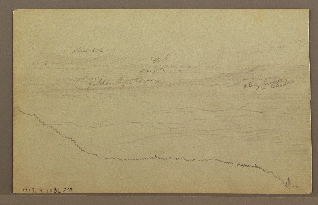 Bäume, möglicherweise 1860er Jahre von Frederic Edwin Church