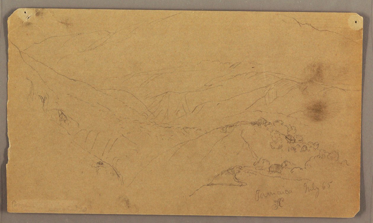 Berglandschaft, Jamaika von Frederic Edwin Church