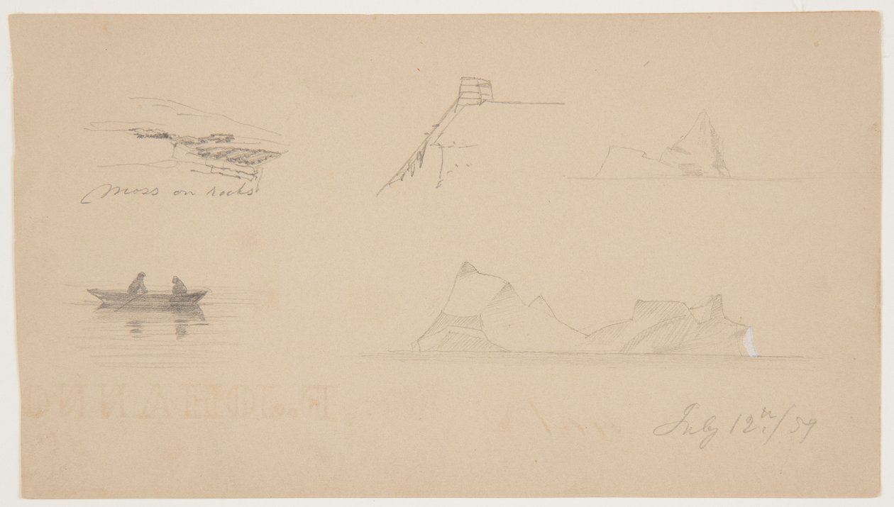 Skizzen aus Labrador von Frederic Edwin Church