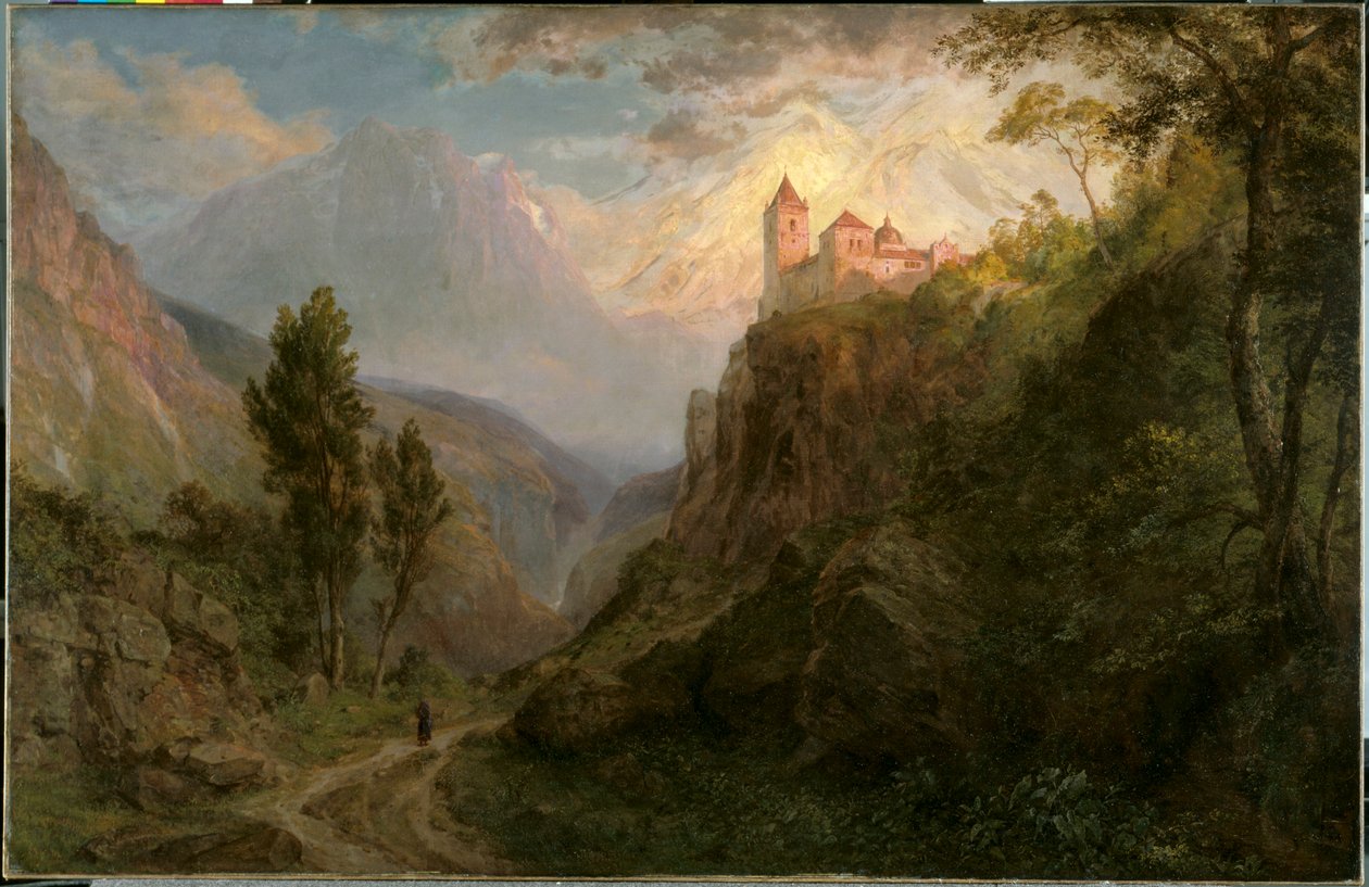 Das Kloster San Pedro Unsere Liebe Frau der Schneen, 1879 von Frederic Edwin Church