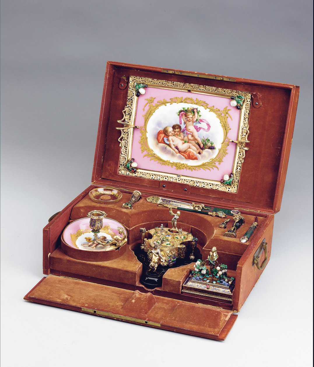 Napoleon III Case Necessaire de Bureau, ca. 1864-66 von Frederic Jules and Wiese Jules  Rudolphi