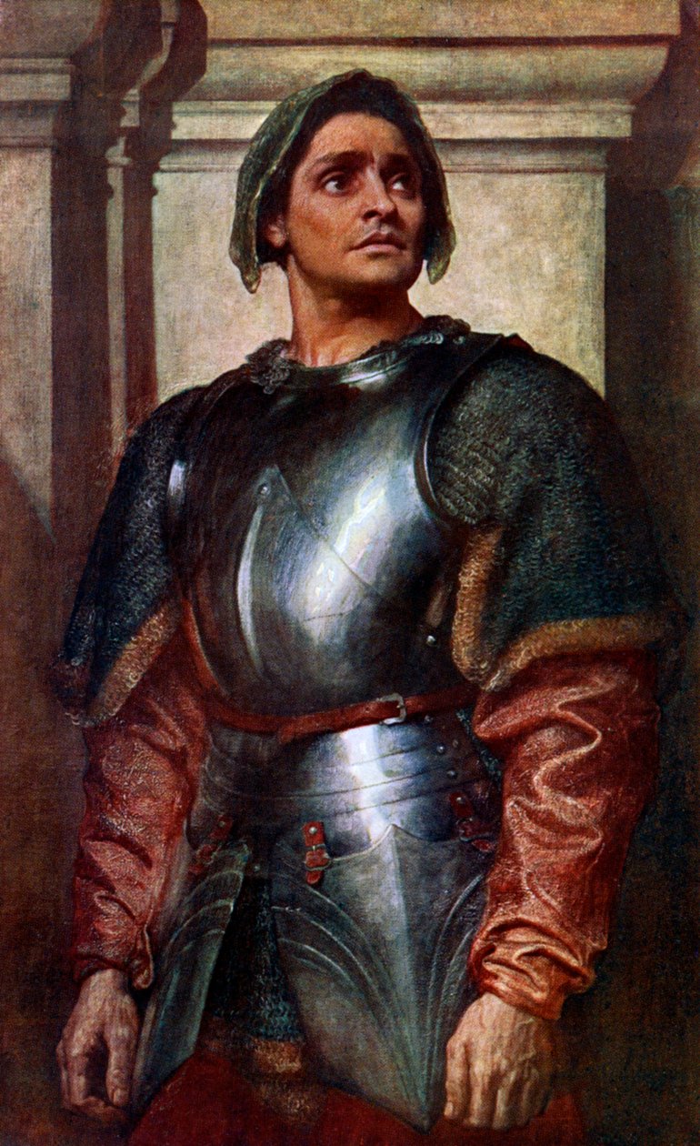 Der Condottiere, 1902-1903 von Frederic Leighton: Kunstdruck