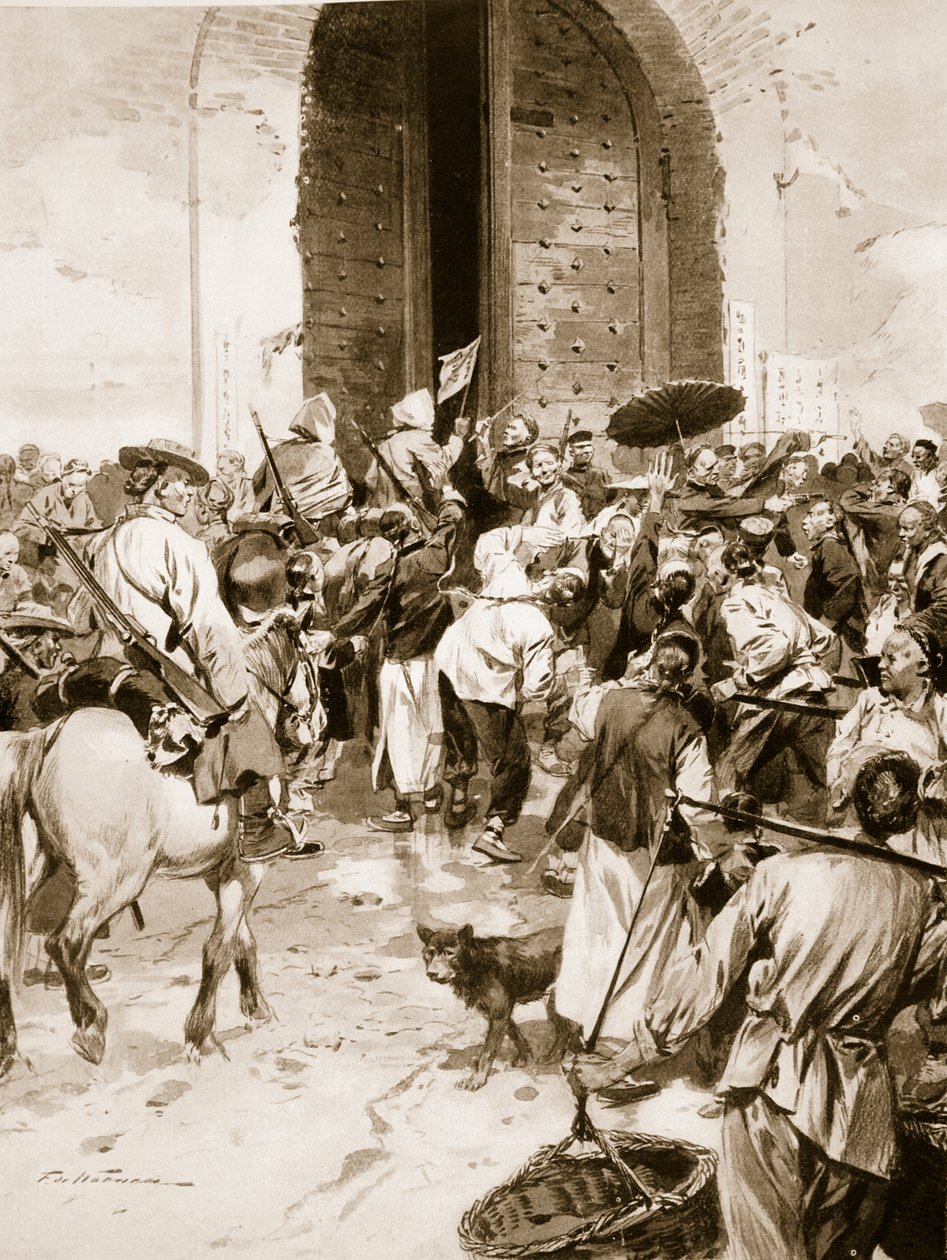 Die chinesische Revolution, 1911, Illustration aus 