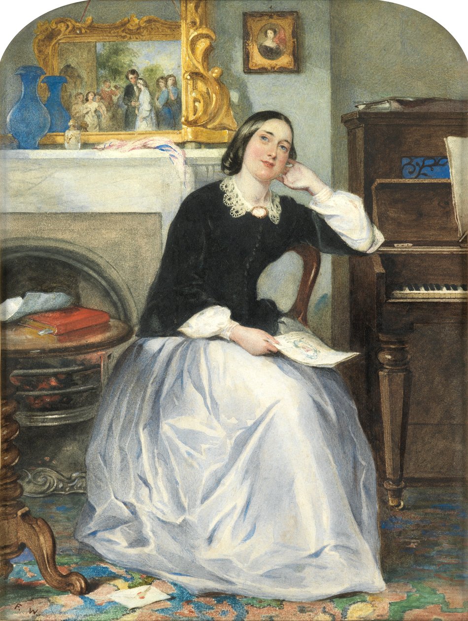 Das Liebeszeichen von Frederick Walker