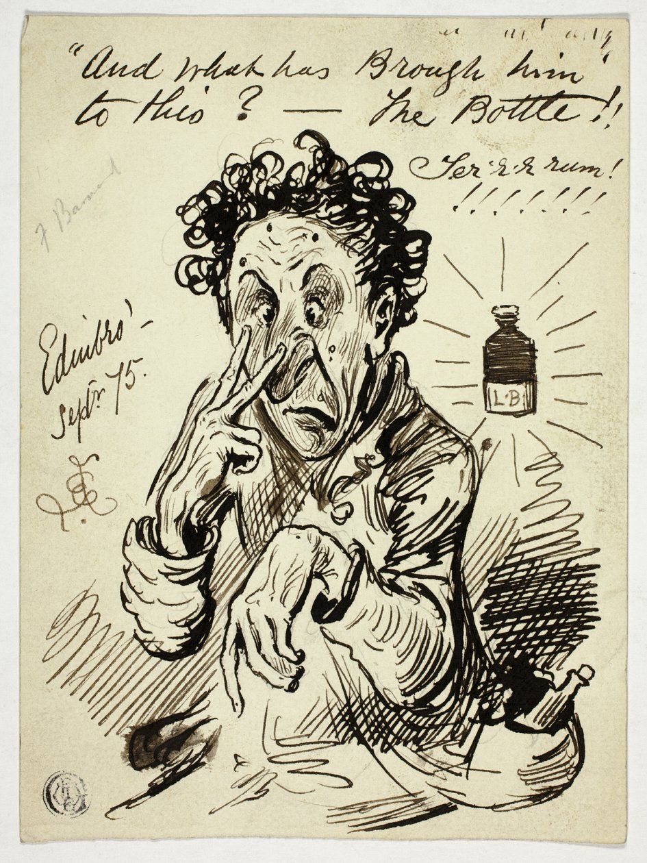Und was hat ihn dazu gebracht? - Die Flasche!! von Frederick Barnard