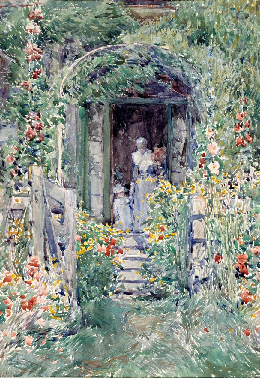 Der Garten in seiner Pracht von Frederick Childe Hassam