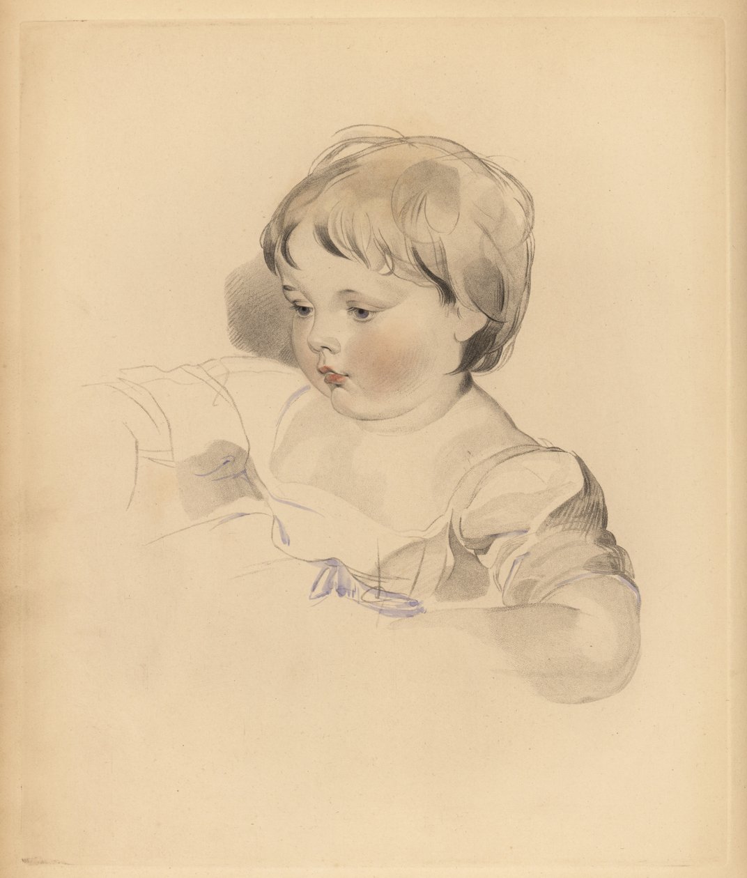 Porträt von Rowland Bloxam, Neffe von Sir Thomas Lawrence von Frederick Christian Lewis