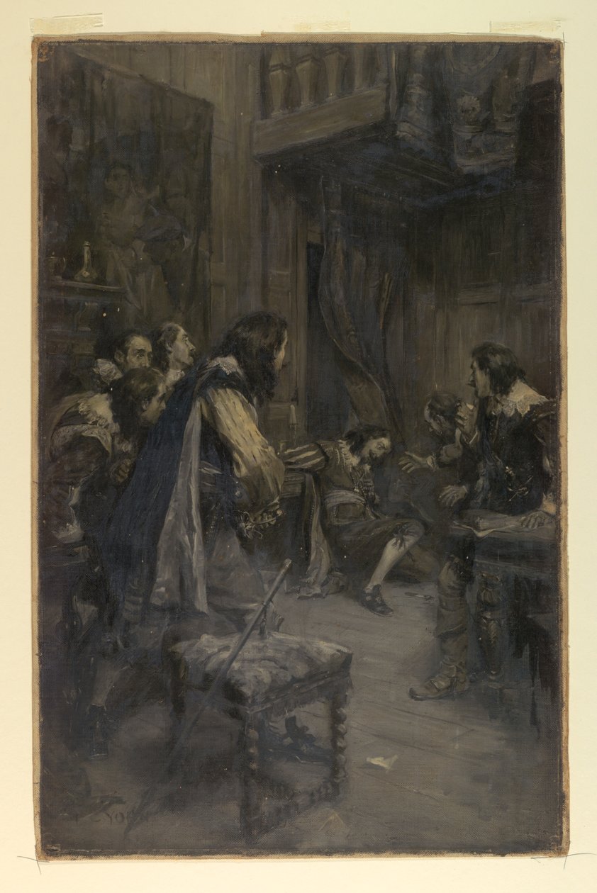 Die Ermordung des Herzogs von Buckingham durch Felton von Frederick Coffay Yohn