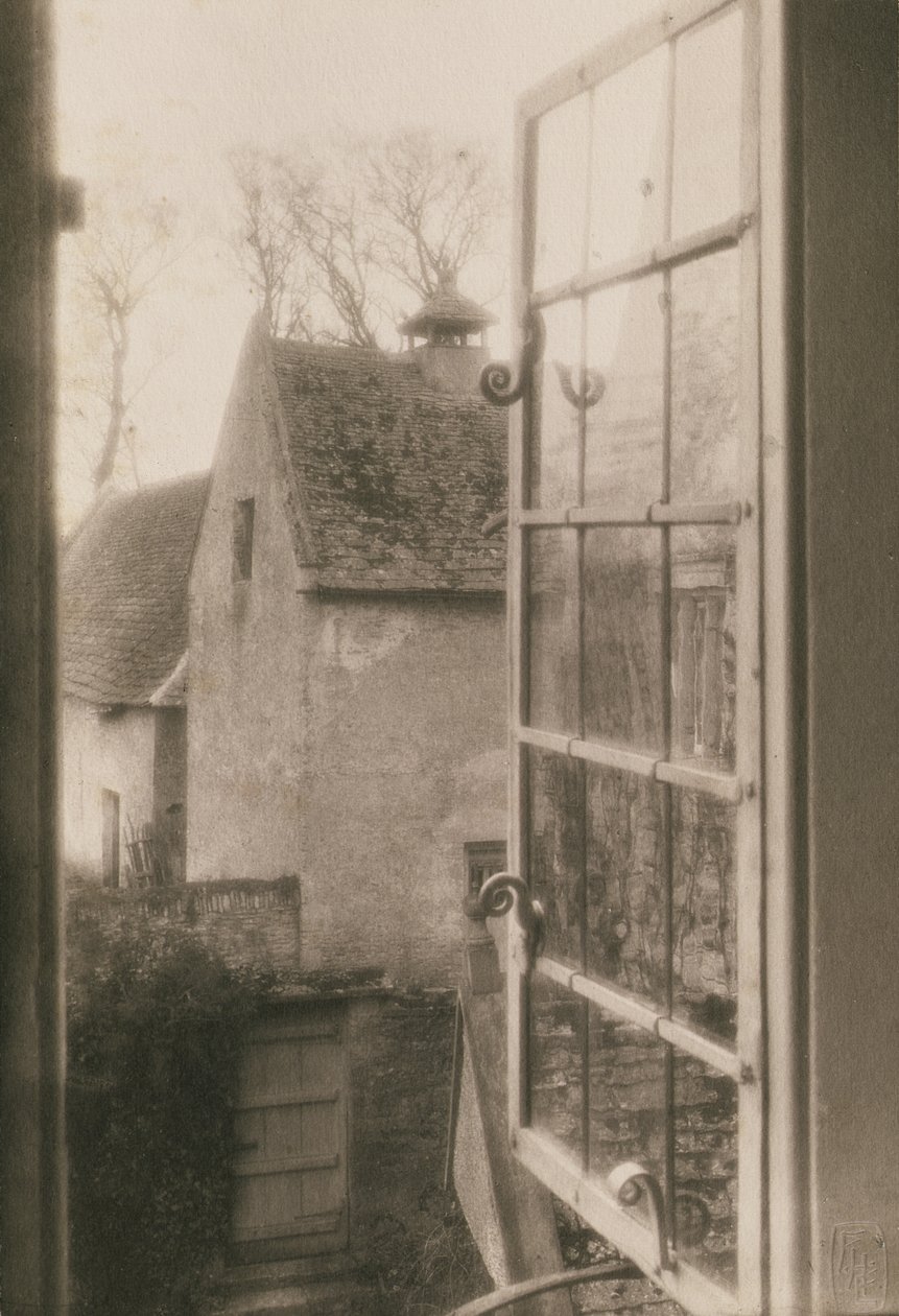 Aus einem Fenster im Kelmscott Manor, 1896 von Frederick Henry Evans
