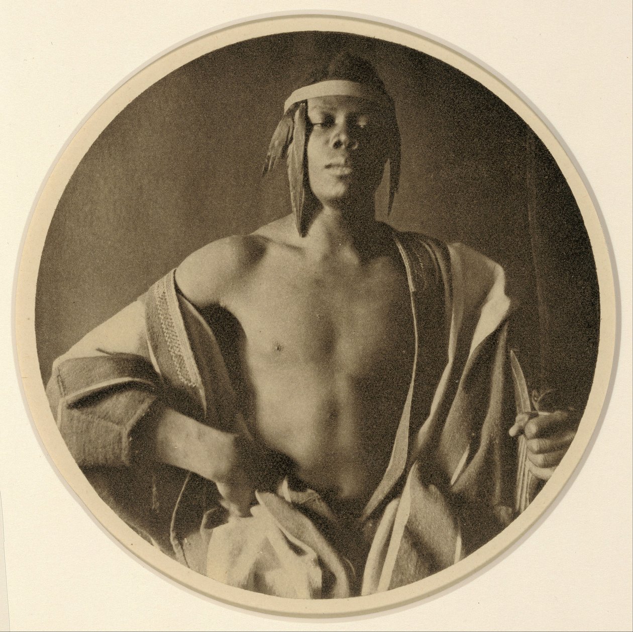 Ein äthiopischer Häuptling, 1887 von Frederick Holland Day