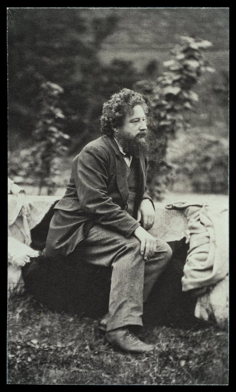 Porträtfoto von William Morris von Frederick Hollyer von Frederick Hollyer