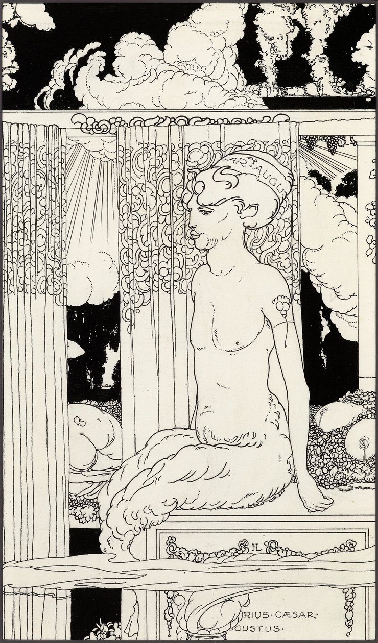 Der Faun des Goldenen Tiberius, ca. 1910 von Frederick Ilbery Lynch