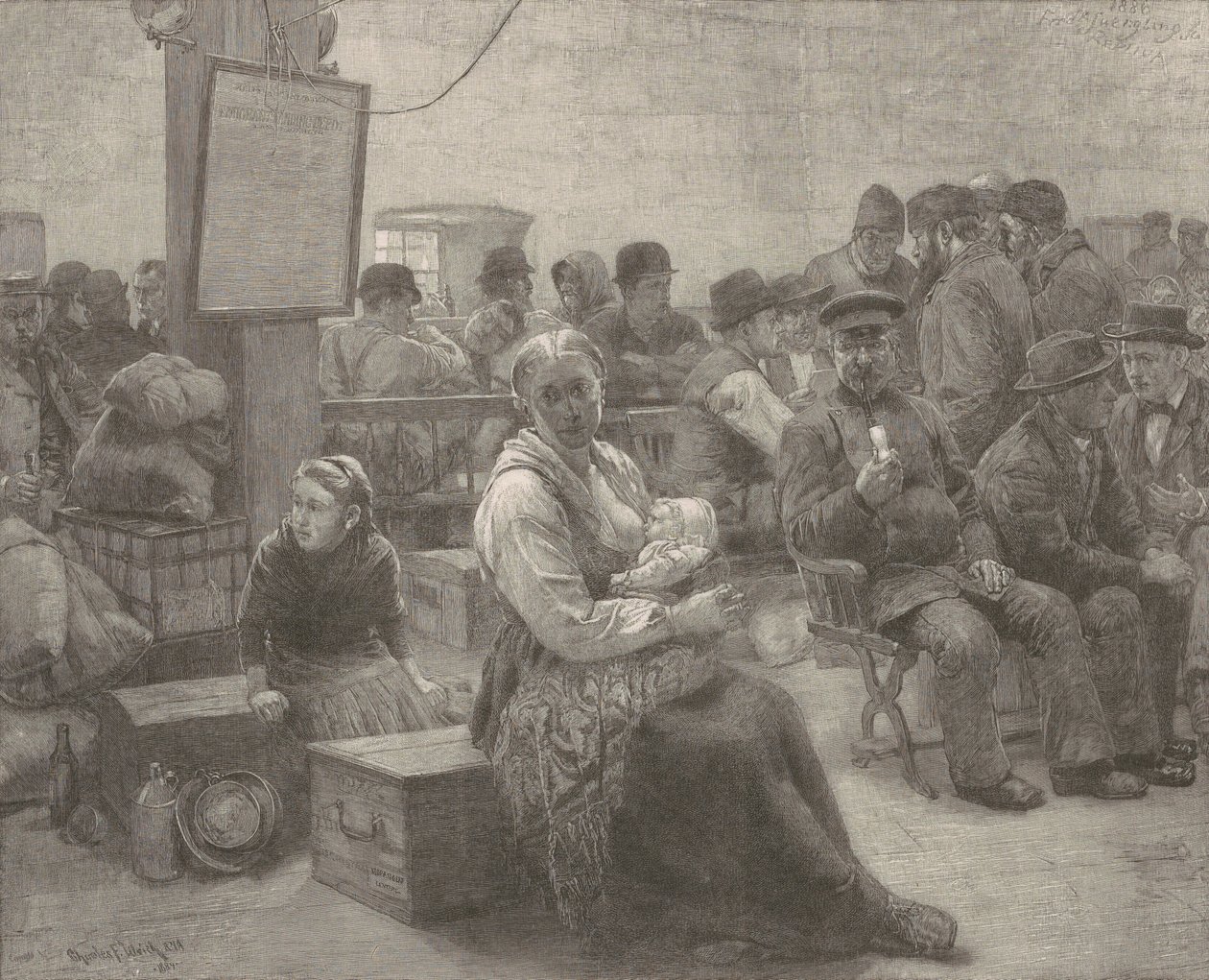 Im Land der Verheißung von Frederick Juengling, after Charles Frederic Ulrich
