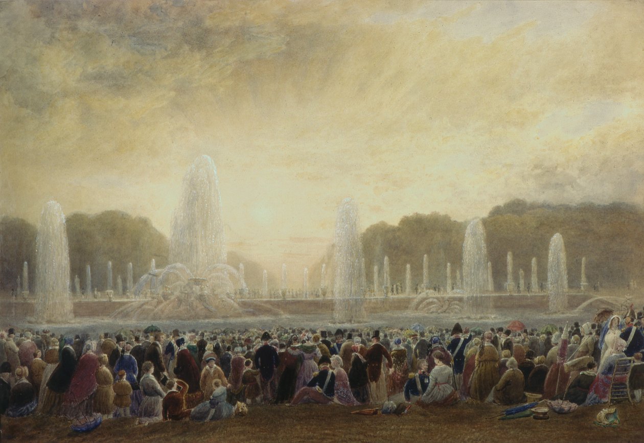 Die Brunnen von Versailles von Frederick Nash
