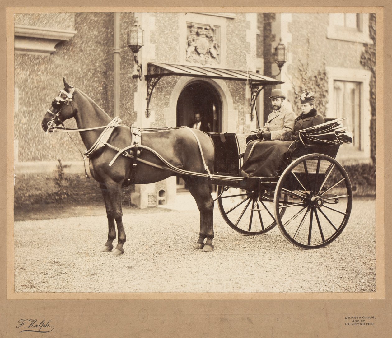 König George V. und Königin Mary, ca. 1890 von Frederick Ralph