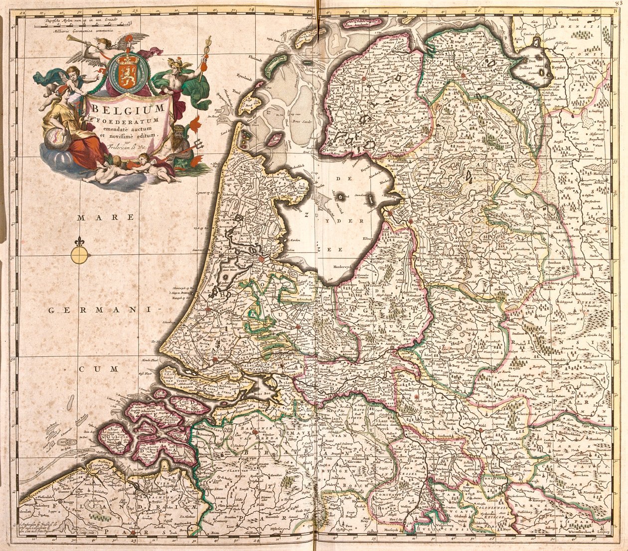 Belgien und Holland von Frederick de Wit