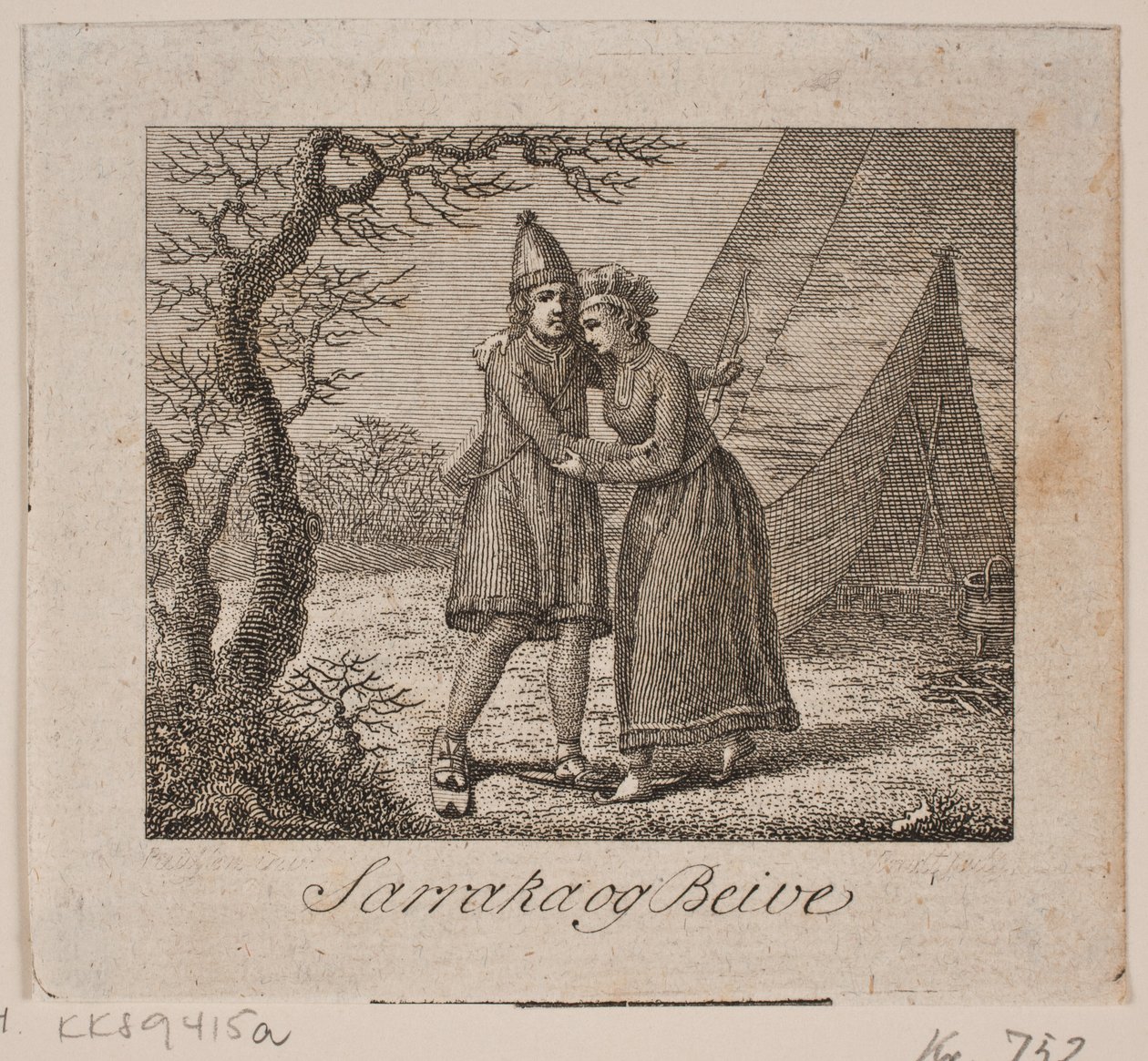 Vignette zu P. F. Suhns gesammelten Schriften von Frederik Ludvig  Bradt