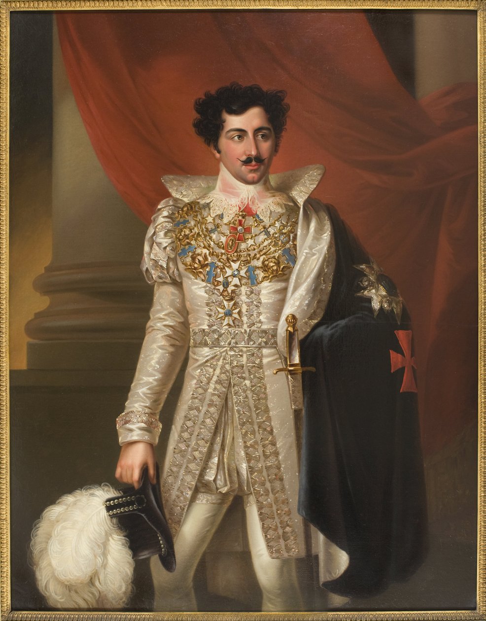 Porträt von Oskar I. (1799-1859), König von Schweden und Norwegen von Fredric Westin