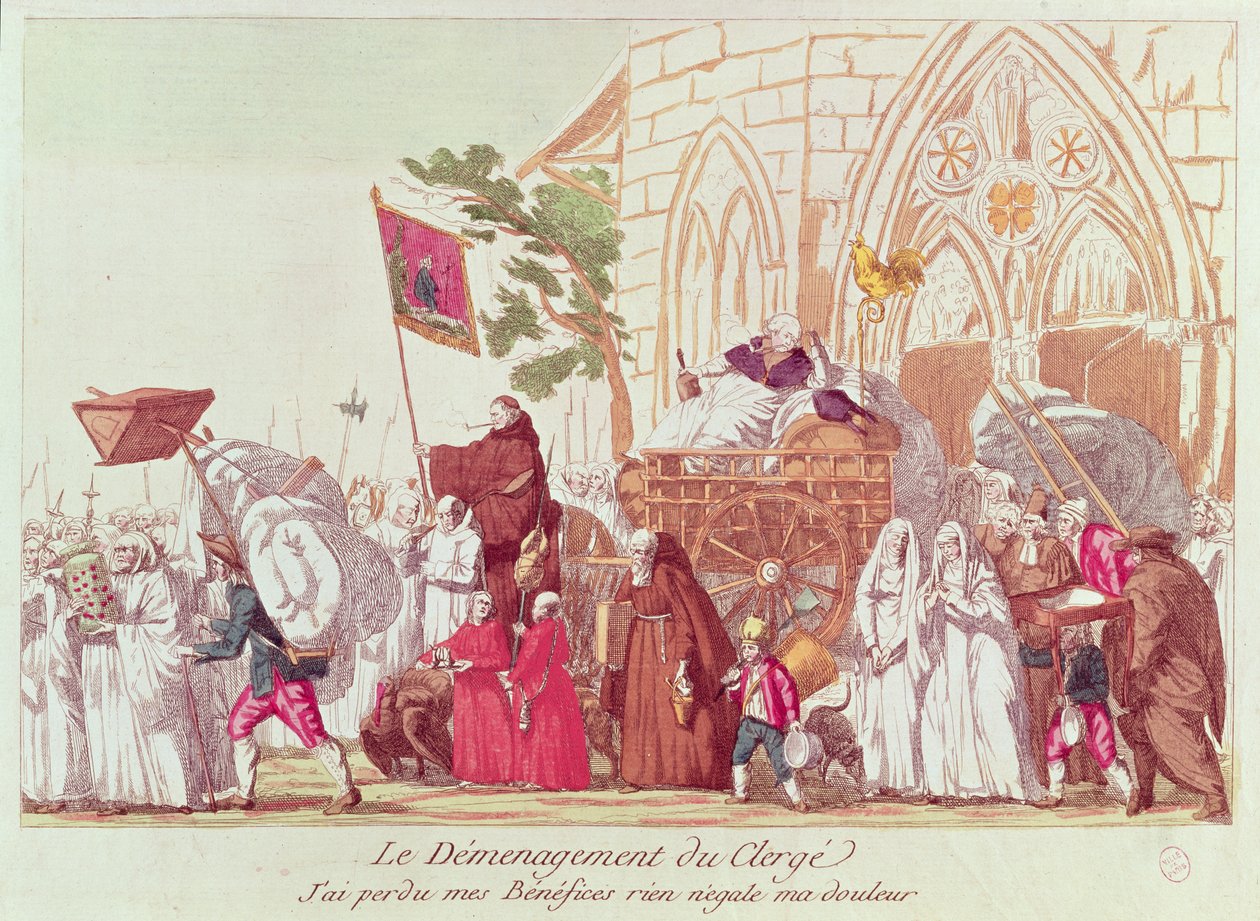 Klerus verlässt die Kirche nach dem Verkauf von Kircheneigentum von French School