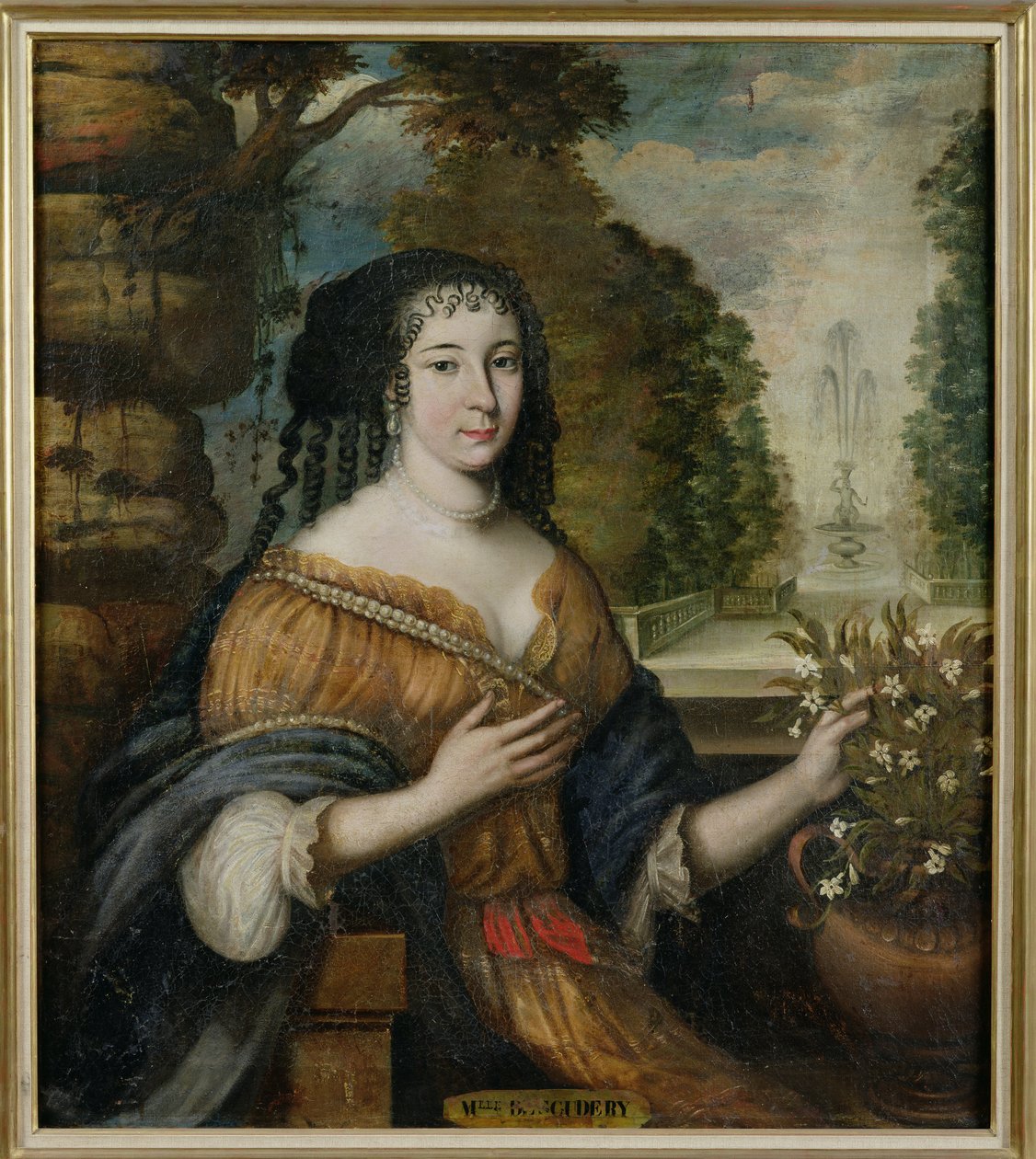Madeleine de Scudery (1607-1701) von French School