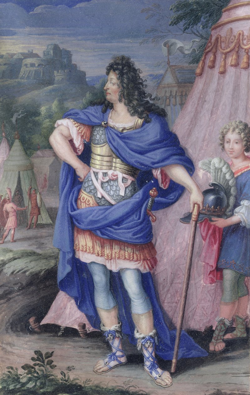 Porträt von Ludwig XIV., König von Frankreich von French School