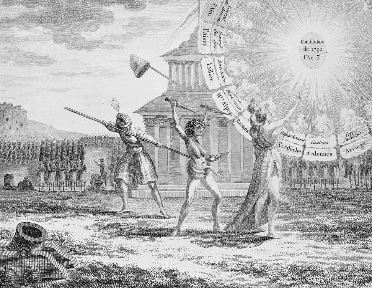 Die Verschwörung von Babeuf, Jahr 4 (10. Mai 1796) von French School