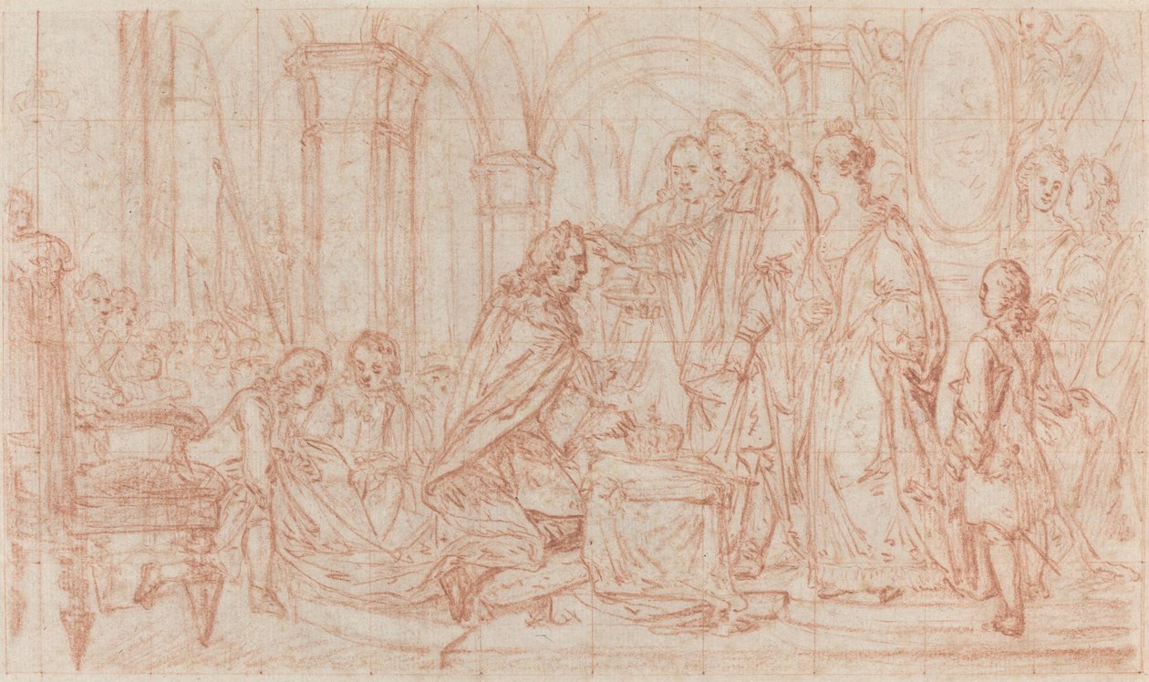 Zeremonie der Weihe von French 18th Century