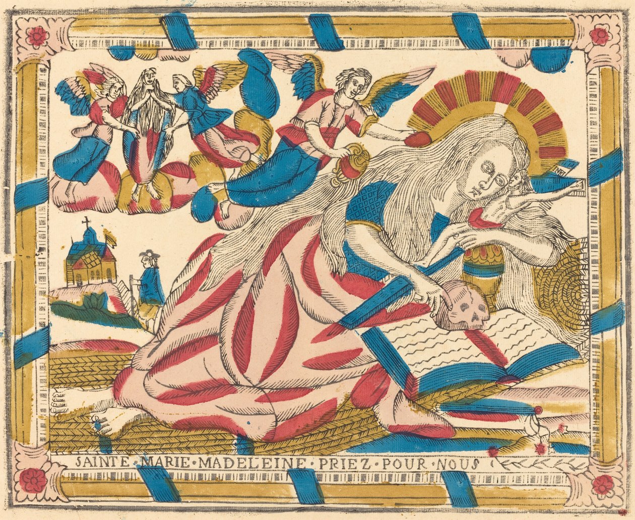 Heilige Maria Magdalena, bitte für uns von French 19th Century