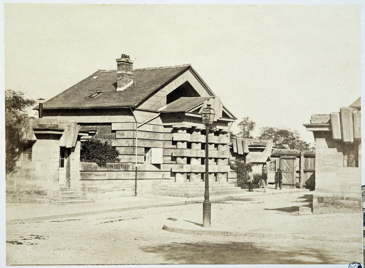 Barriere des Fourneaux Vaugirard in „Les Barrières de Paris“ Fotografien von Gouviot von French Photographer