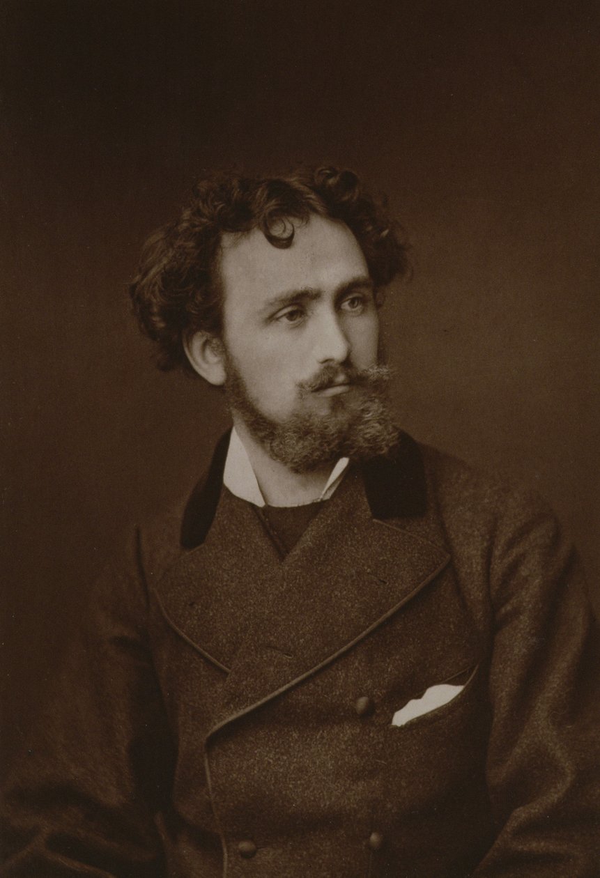 Henri Eugene Delacroix (aus Galerie Contemporaine) von French Photographer