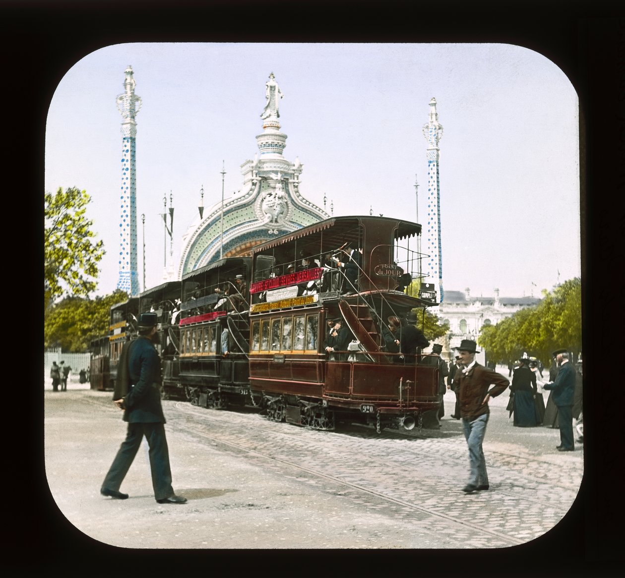 Pariser Weltausstellung: Haupttor, 1900 von French Photographer