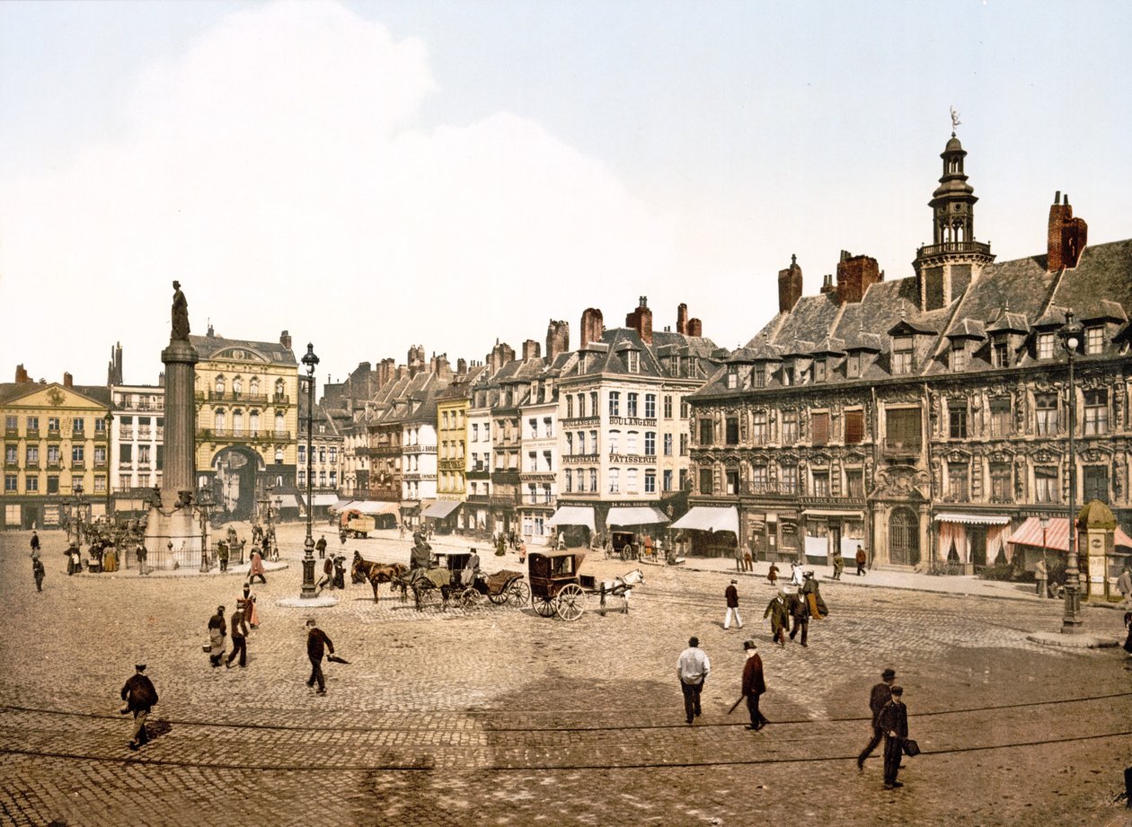 Place du Général de Gaulle, Lille von French Photographer