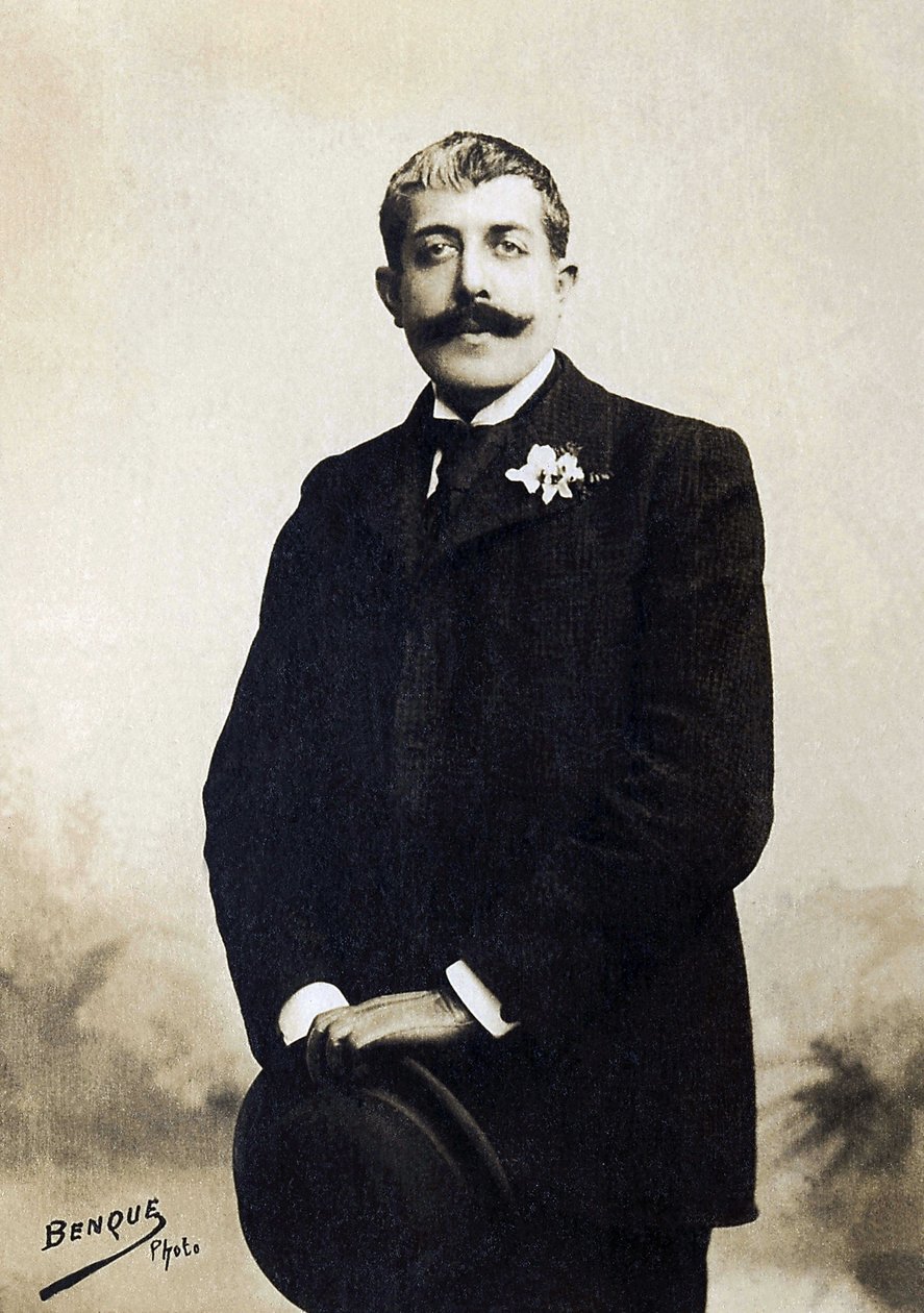 Porträt von Jean Lorrain (1855-1906), französischer Schriftsteller von French Photographer