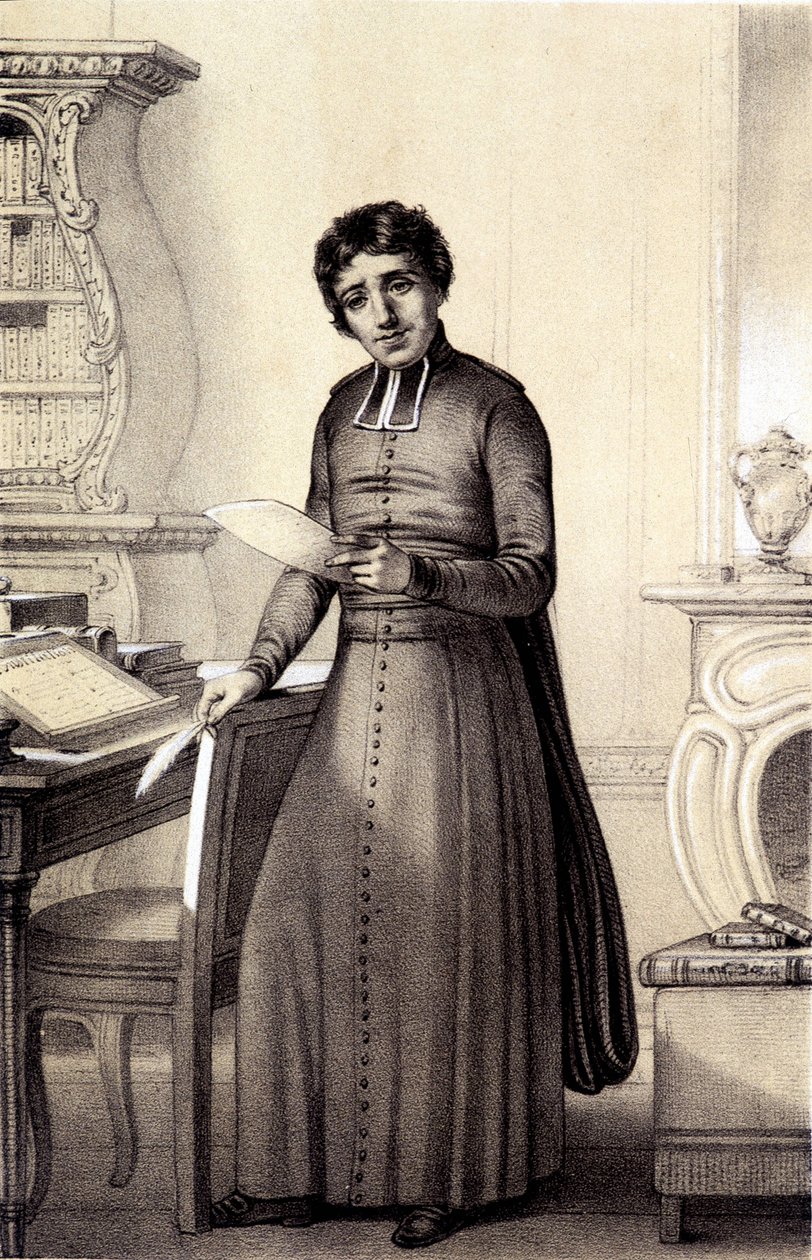 Abbé Emmanuel Joseph Sieyès - in „Galerie historique de la Révolution française“ von Albert Maurin von French School