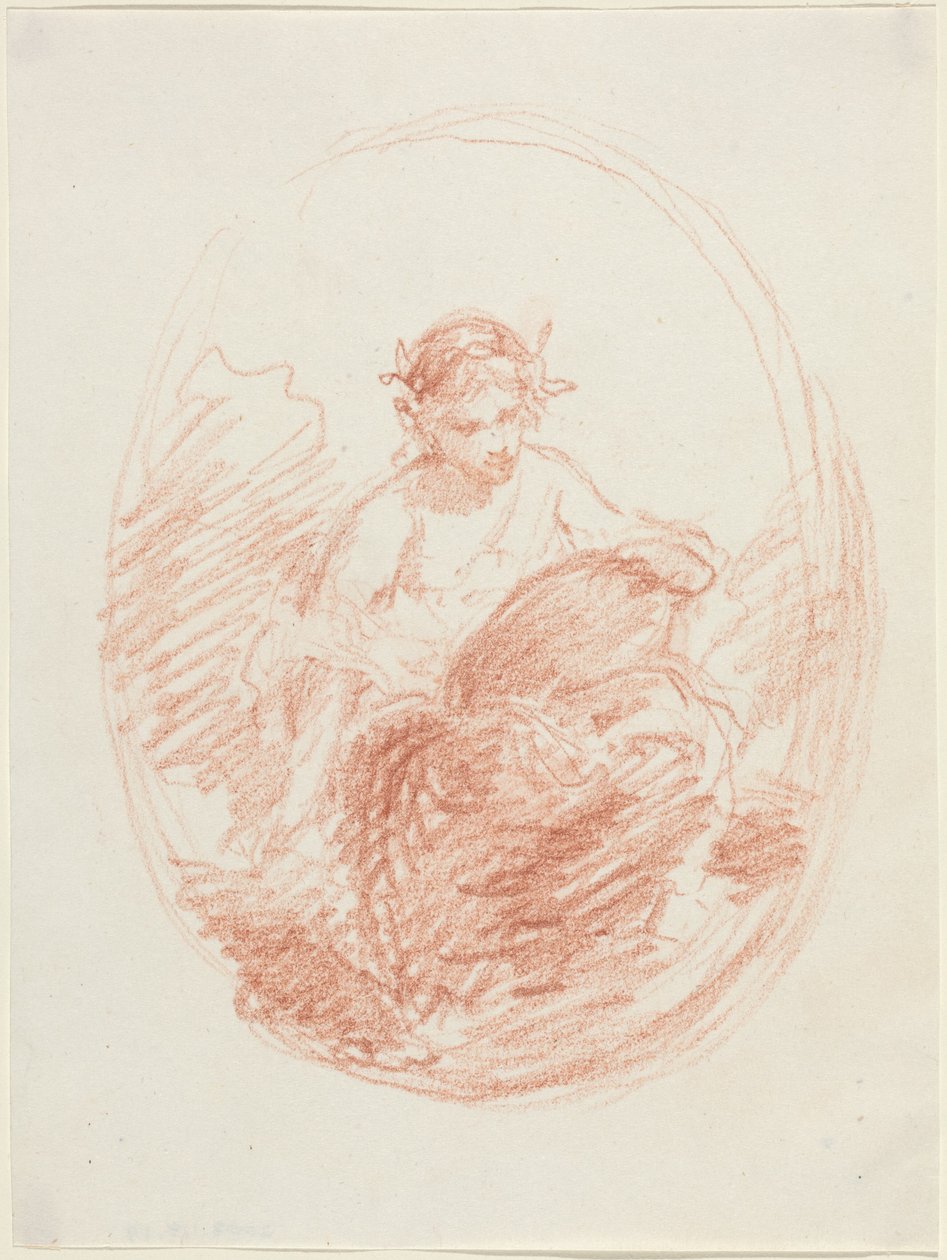 Allegorische Figur von French School