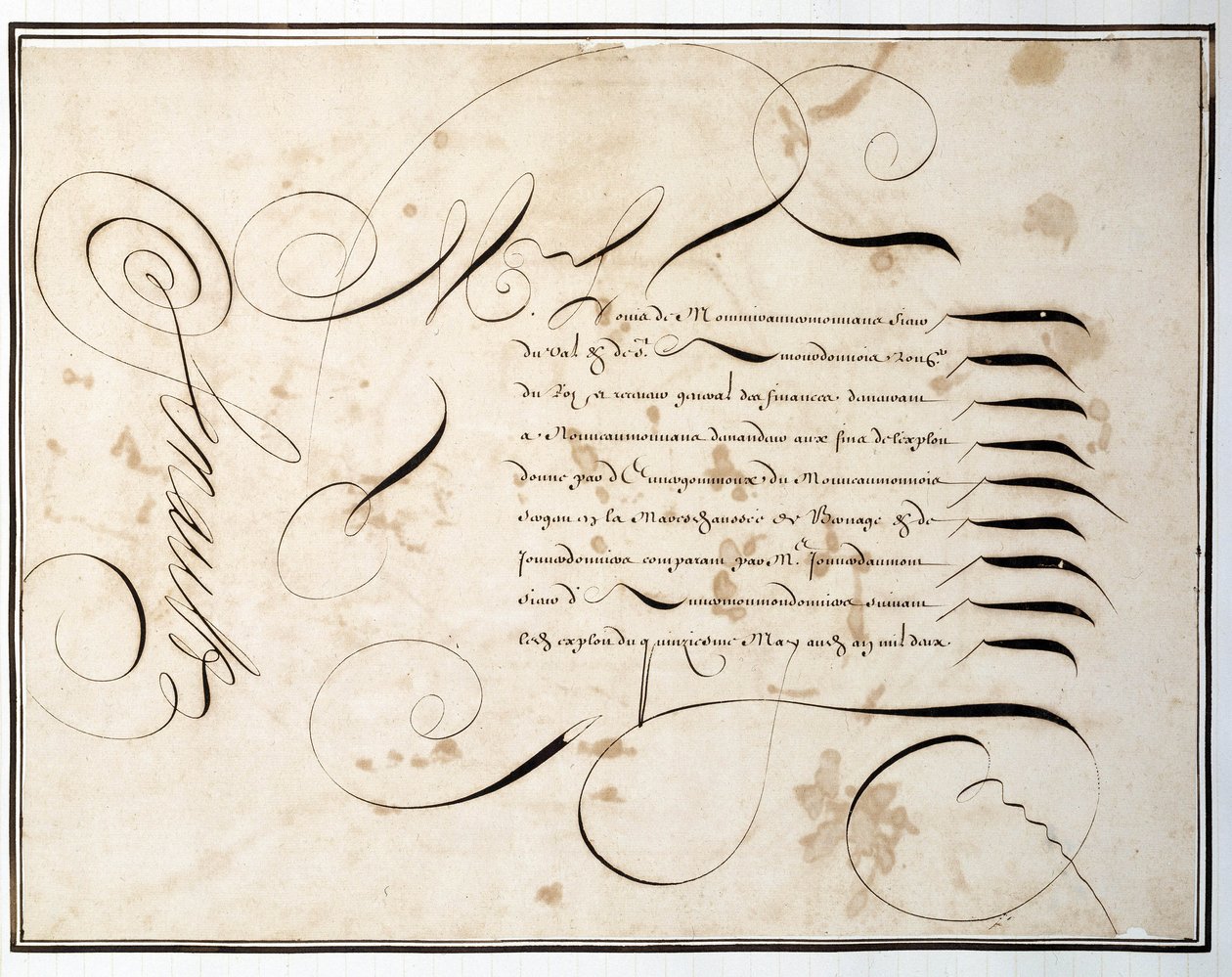 Cursieve Kalligrafie