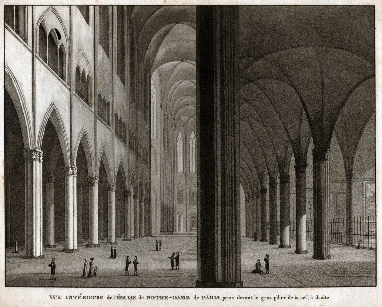 Kathedrale Notre Dame de Paris von French School