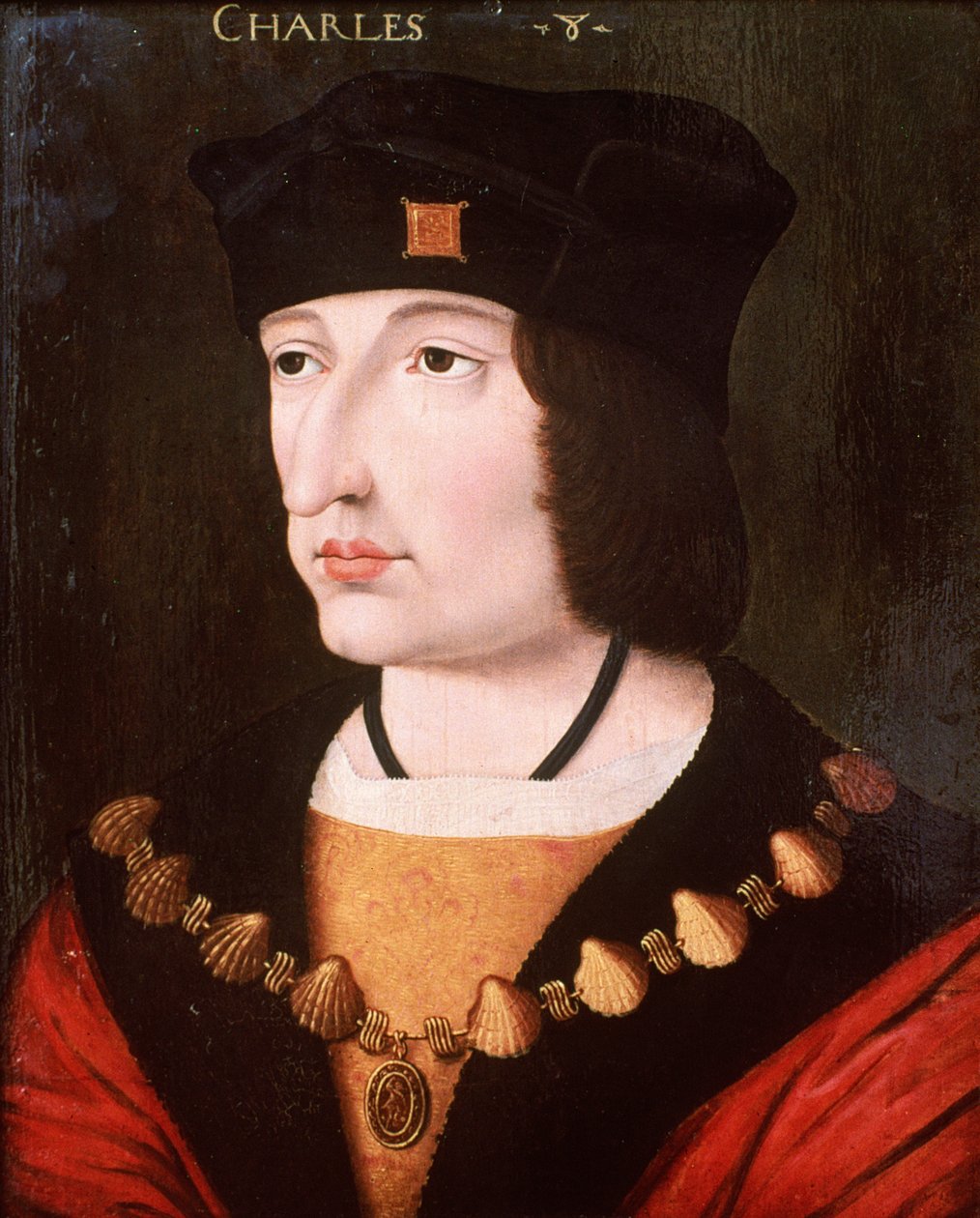 Karl VIII. von Frankreich von French School