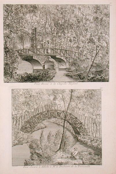 Chinesische Brücke bei Attichi, aus 