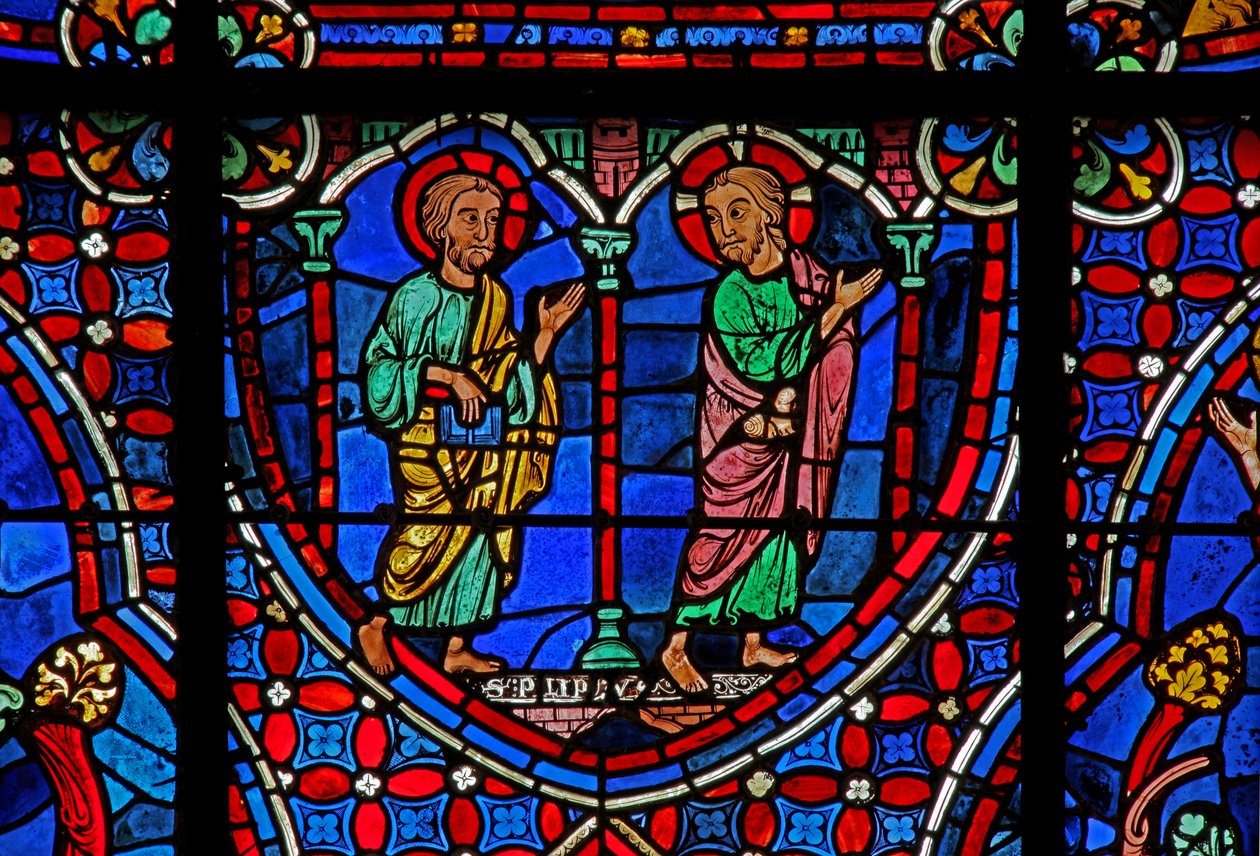 Christus - ruft Philippus von French School: Kunstdruck