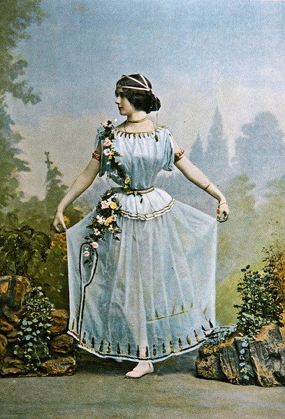 Cleo de Merode, Illustration aus der Zeitschrift 