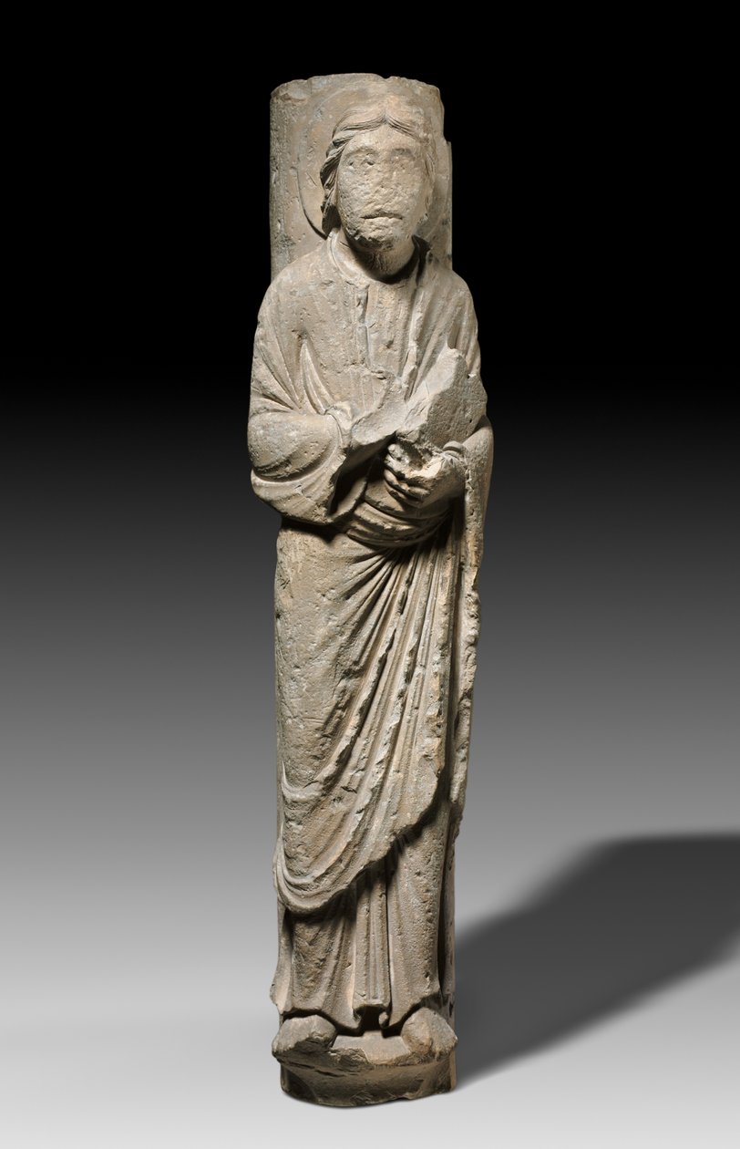 Säulenfigur eines Apostels, Châlons-sur-Marne, ca. 1180 von French School
