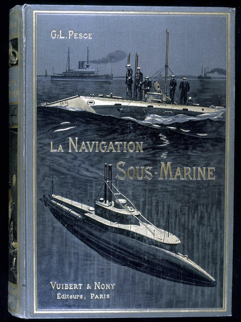 Cover des Buches „Die Unterwasser-Navigation“ von Pesce, hrsg. Vuibert von French School