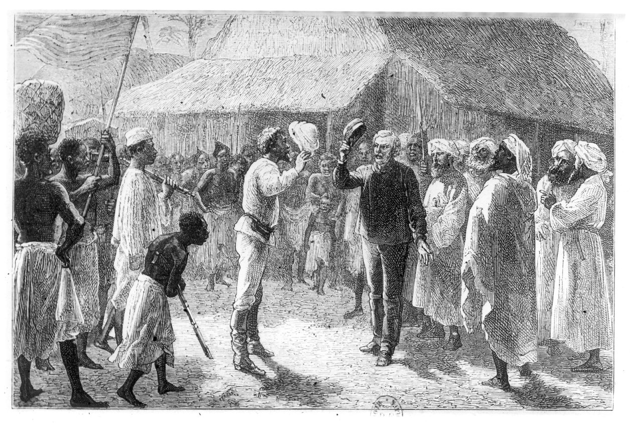 David Livingstone (1813-73) aus 'Wie ich Livingstone fand' von Sir ...