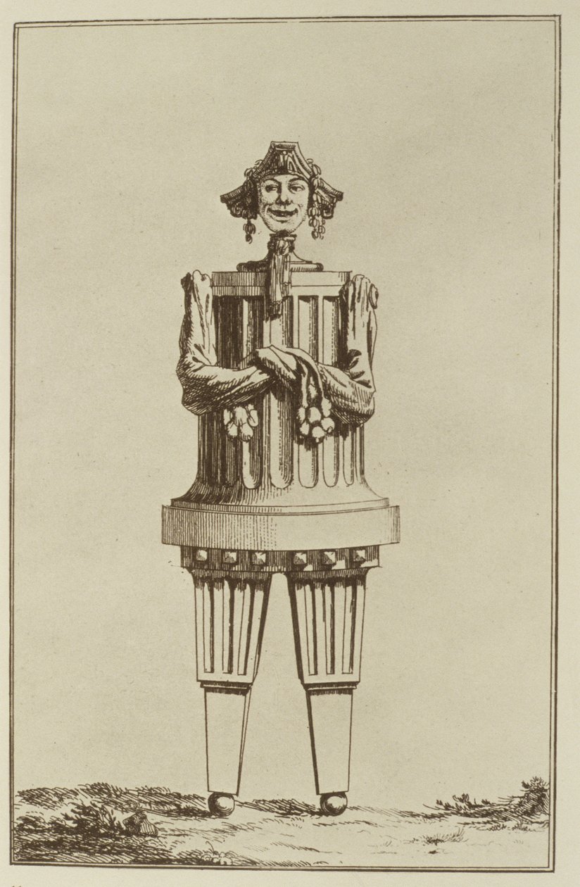 Décor ano du XVIII siècle von French School